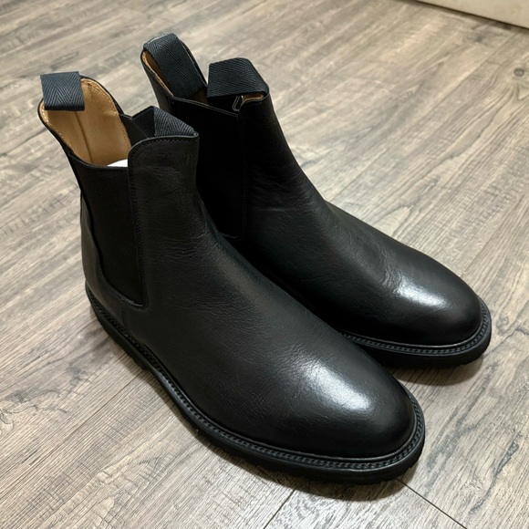 NIB Tricker’s Gigio Leather Chelsea Boots // Black US 10D - Picture 1 of 6